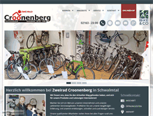 Tablet Screenshot of croonenberg.de